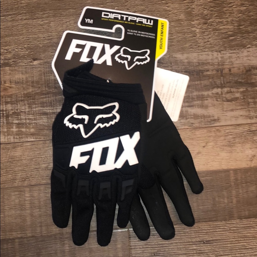 Youth M Fox racing gloves